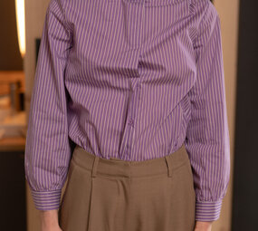 ETHEL chemise mauve