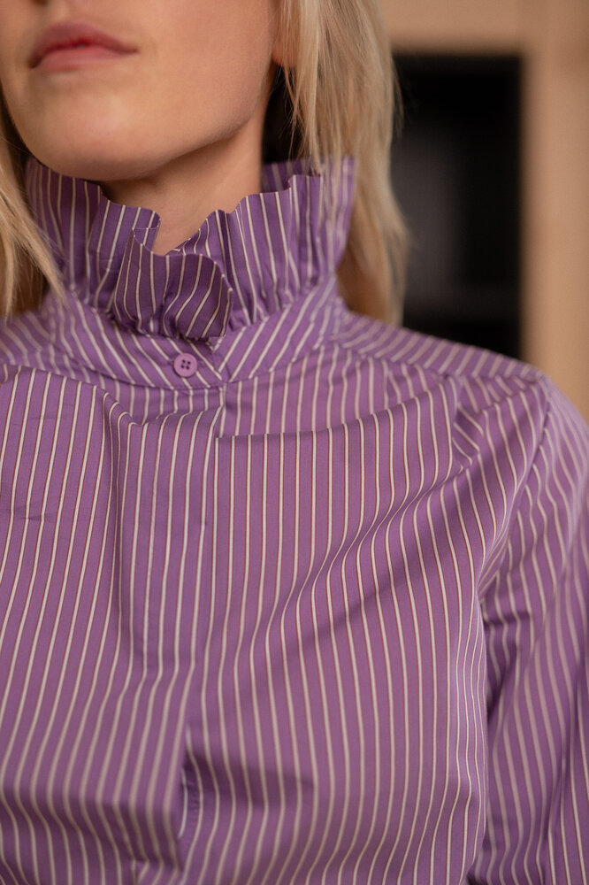 ETHEL chemise mauve ETHEL chemise mauve