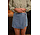Jupe-short bleu STELLA
