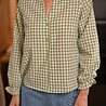 CALYNA chemise a carreaux vert