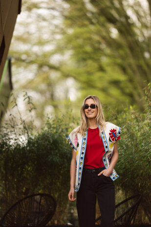 ONI t-shirt rouge