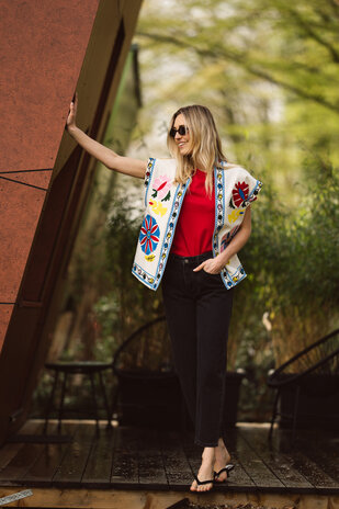 ARABELLA t-shirt rouge