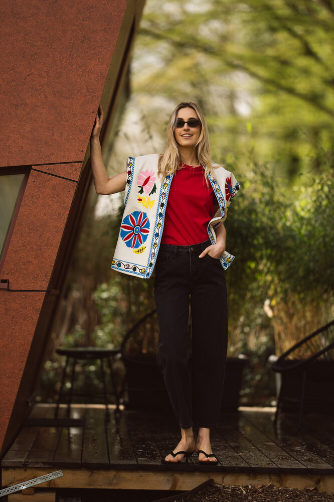 ARABELLA t-shirt rouge