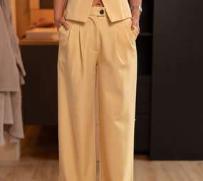 Pantalon jaune ASTRID