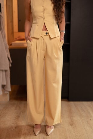Pantalon jaune ASTRID Pantalon jaune ASTRID
