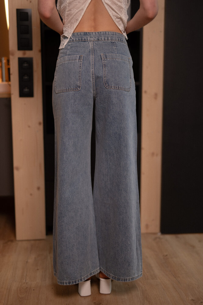 Jean bleu vintage LYDIE Jean bleu vintage LYDIE