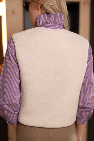 ORYA veste sans manches écru