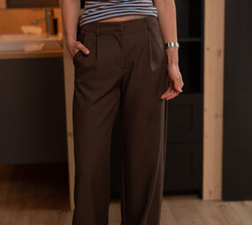 FREYJA pantalon marron
