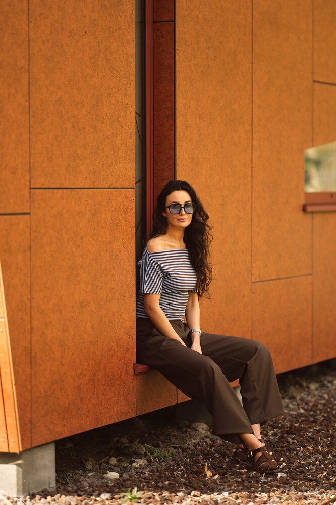 FREYJA pantalon marron