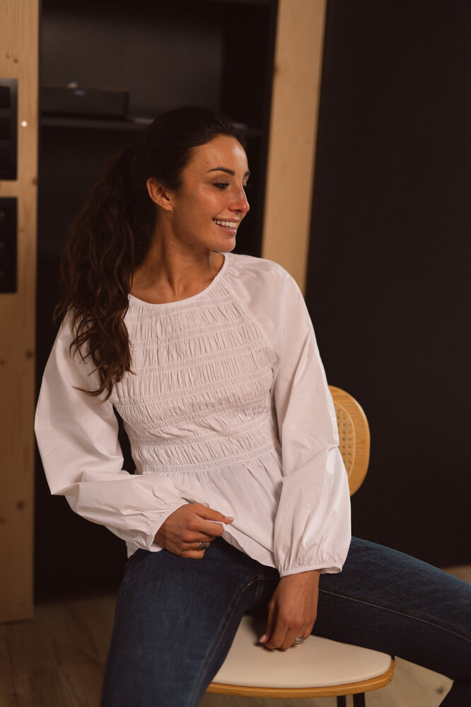 SIRA blouse blanc