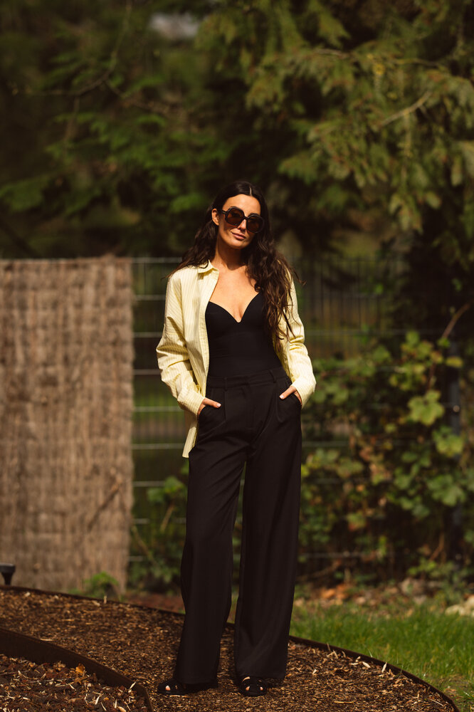 FREYJA pantalon noir