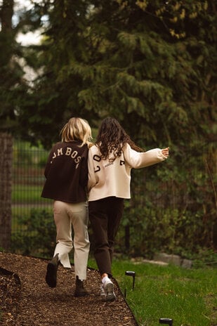 NYLORA sweat choco/beige