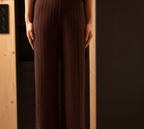 KYRELA pantalon marron