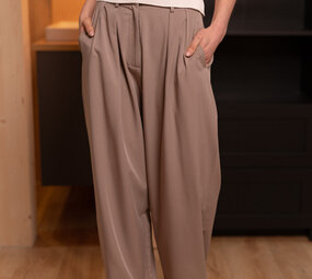 ORYNA pantalon taupe