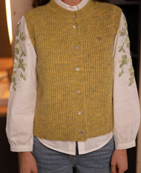 NAYZEA gilet sans manches vert olive