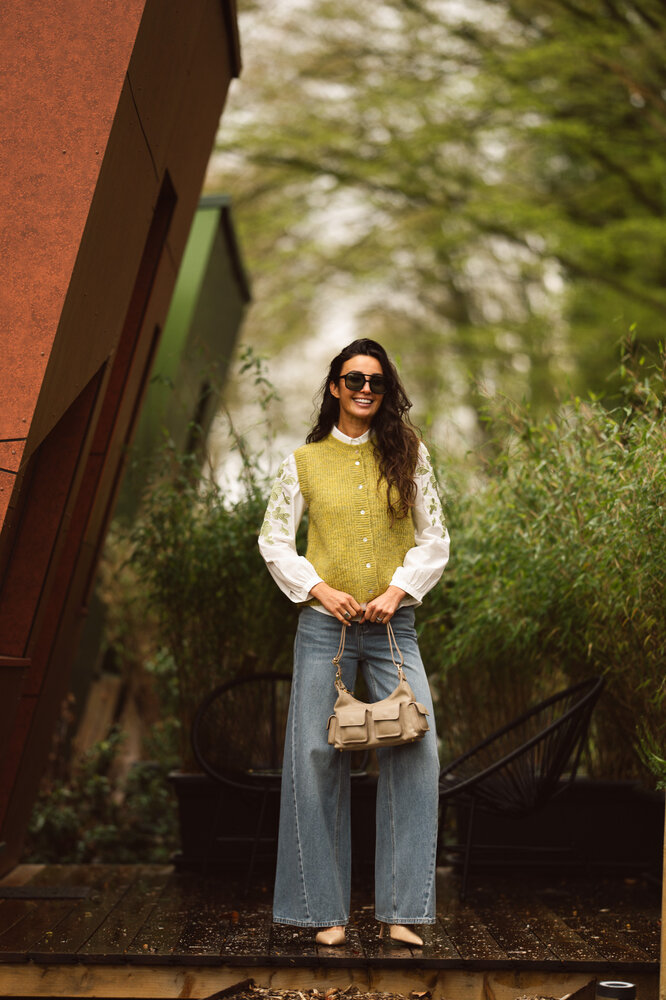 NAYZEA gilet sans manches vert olive