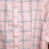 ALZORA chemise a carreaux rose/bleu