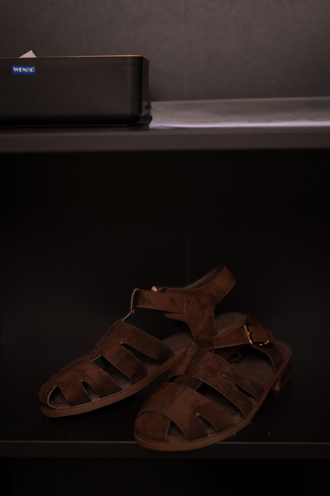 ZYNORA sandales marron