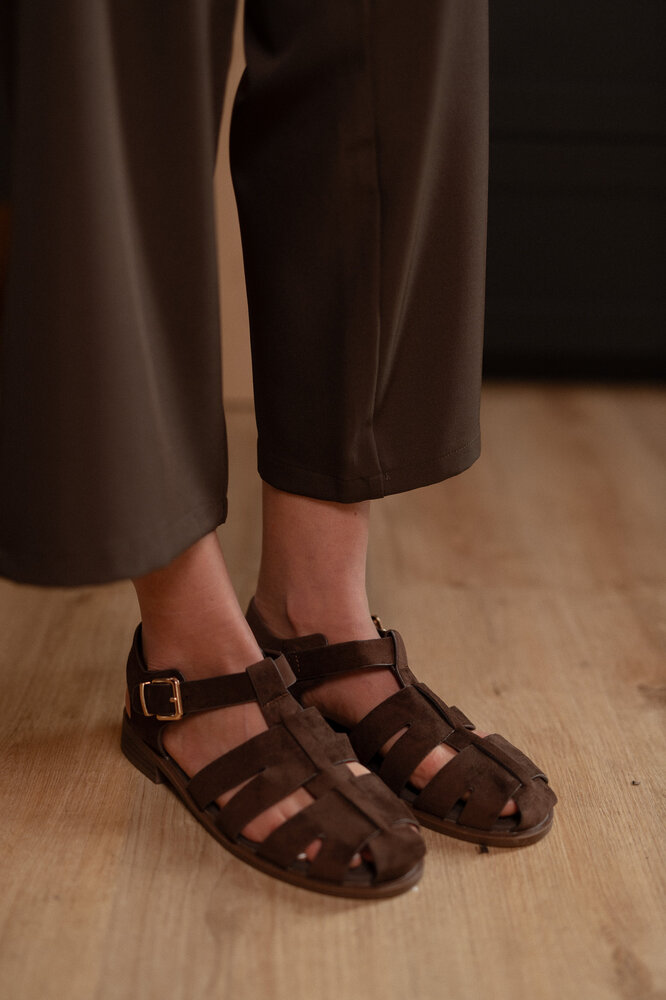 ZYNORA sandales marron