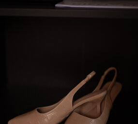 CLEOPHE sandale à talon beige