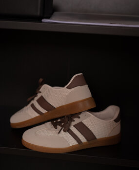 ZALYRA basket beige et chocolat