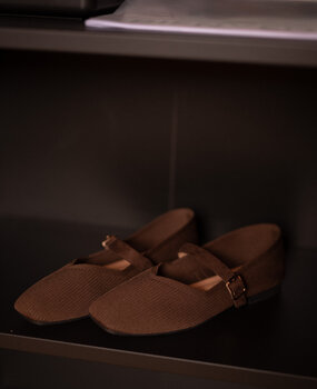 YZARA ballerine chocolat