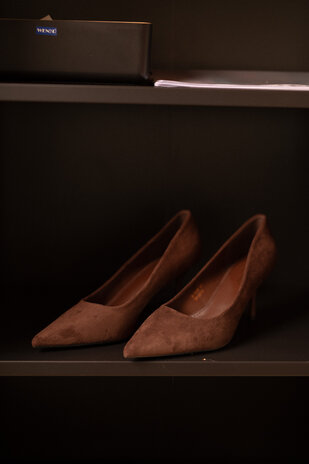 XELORA escarpin chocolat