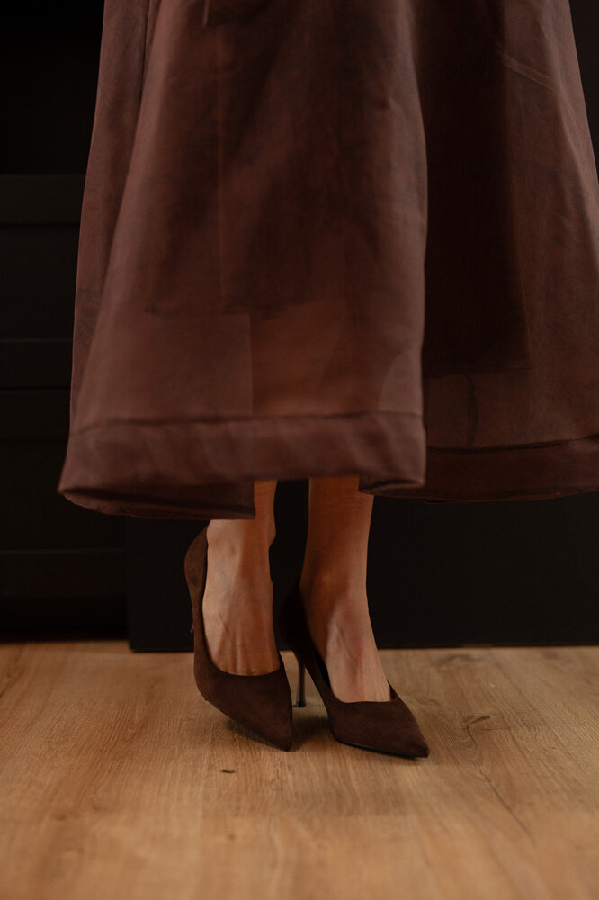 XELORA escarpin chocolat