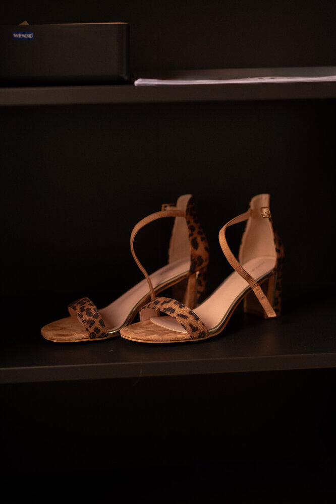 LAZARA talons léopard