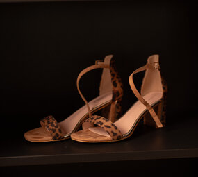 LAZARA talons léopard