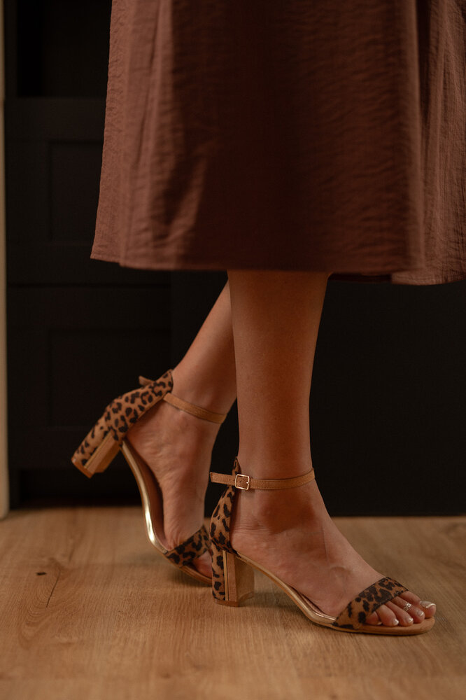 LAZARA talons léopard
