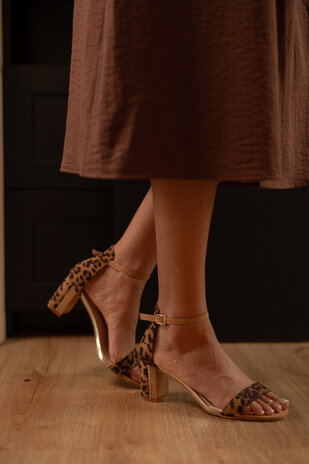 LAZARA talons léopard