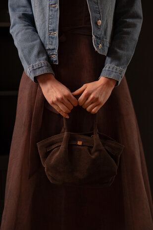 EMYR sac à main chocolat