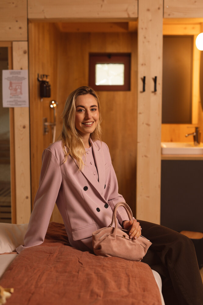 EMYR sac à main rose