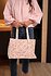 LYNORA sac matelassé rose