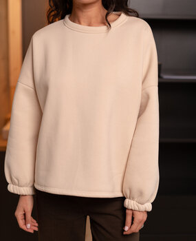 NYLORA sweat choco/beige