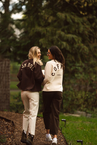 NYLORA sweat choco/beige