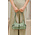 ELVORY sac cuir grainé vert clair