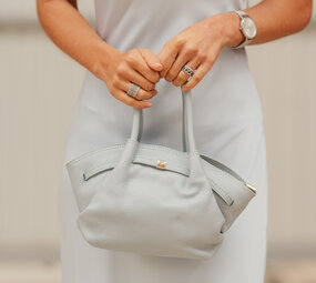 VELORIA sac en cuir grainé