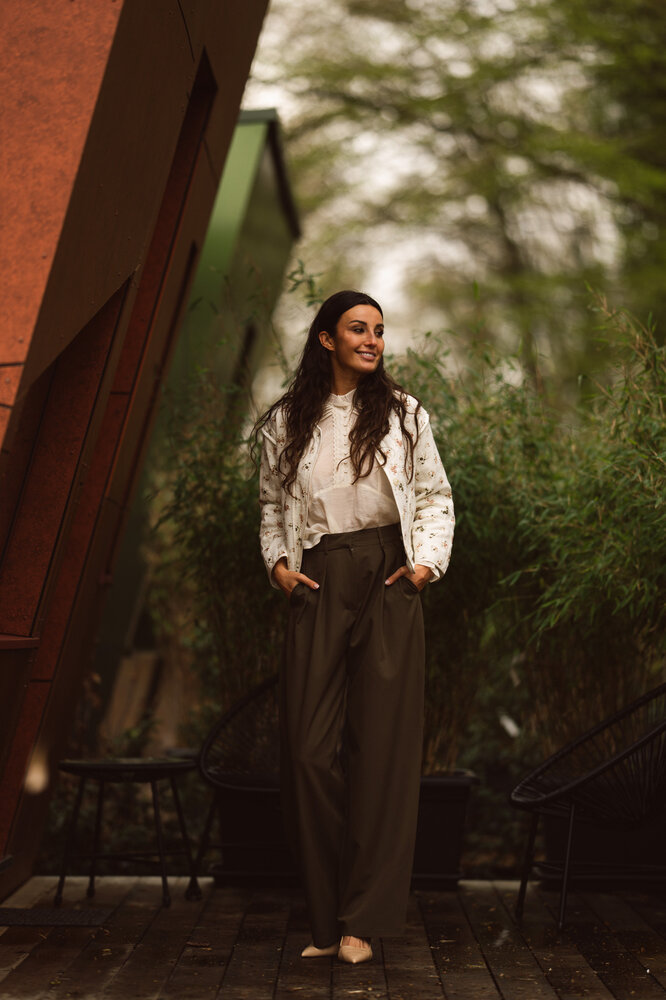 NYSHA veste beige