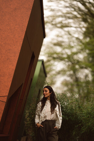 NYSHA veste beige