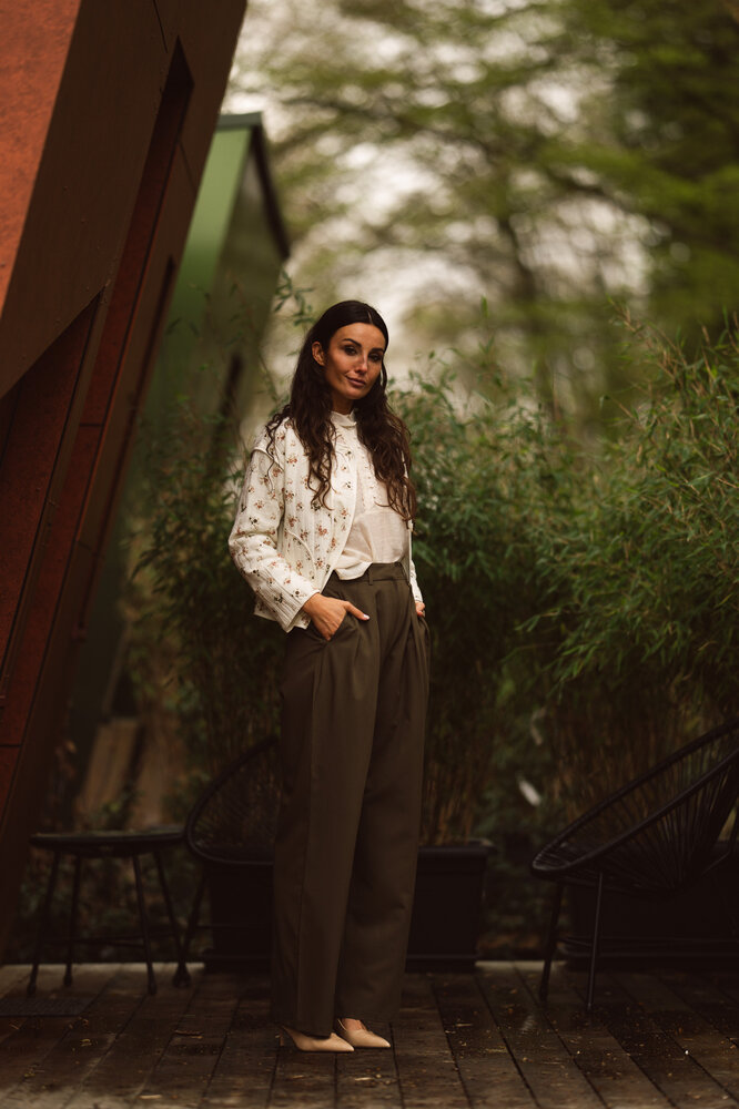 NYSHA veste beige