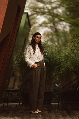 NYSHA veste beige