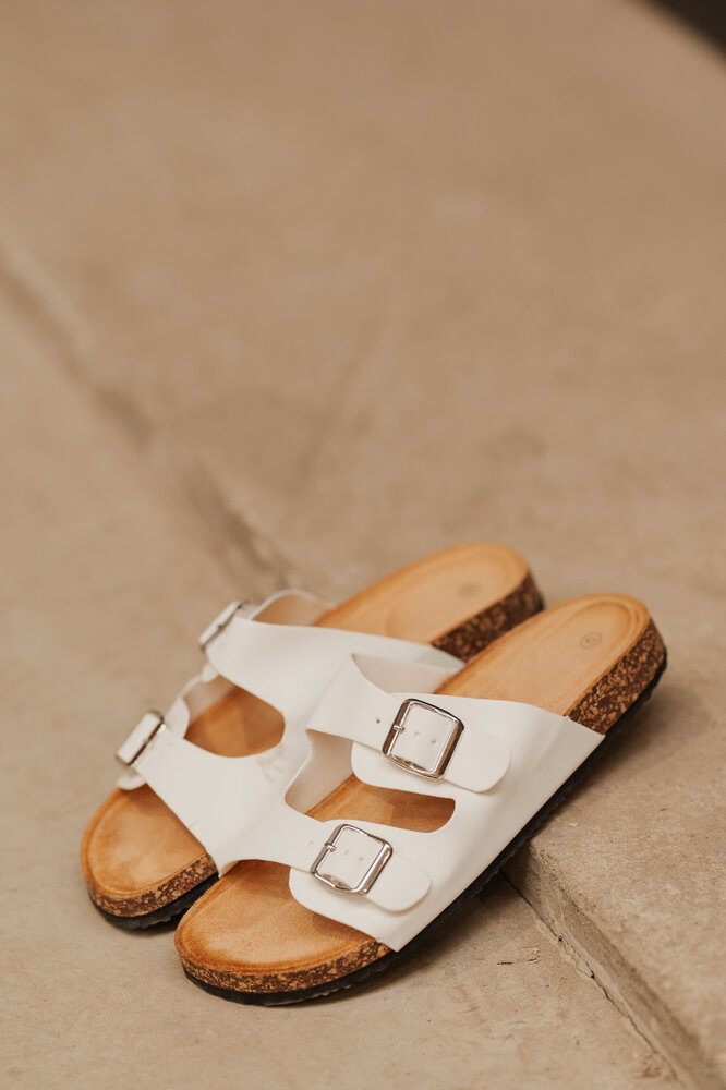 GIANA sandales blanc