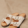 ORLINA sandales beige daim
