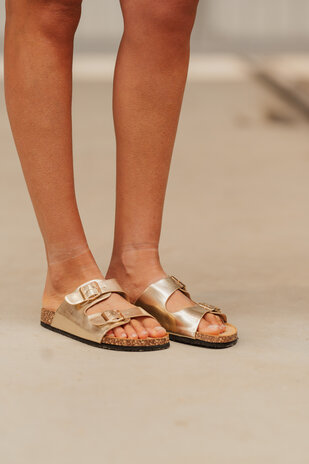 GIANA sandales gold