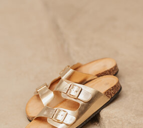 GIANA sandales gold