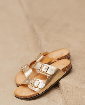 GIANA sandales gold