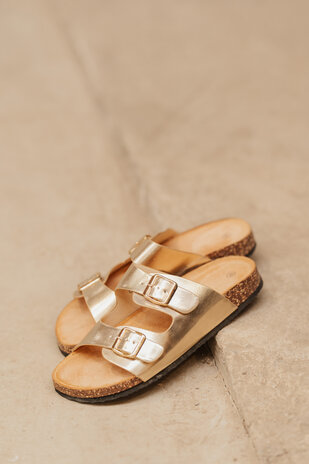 GIANA sandales gold