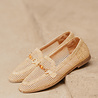 MONTI mocassins beige